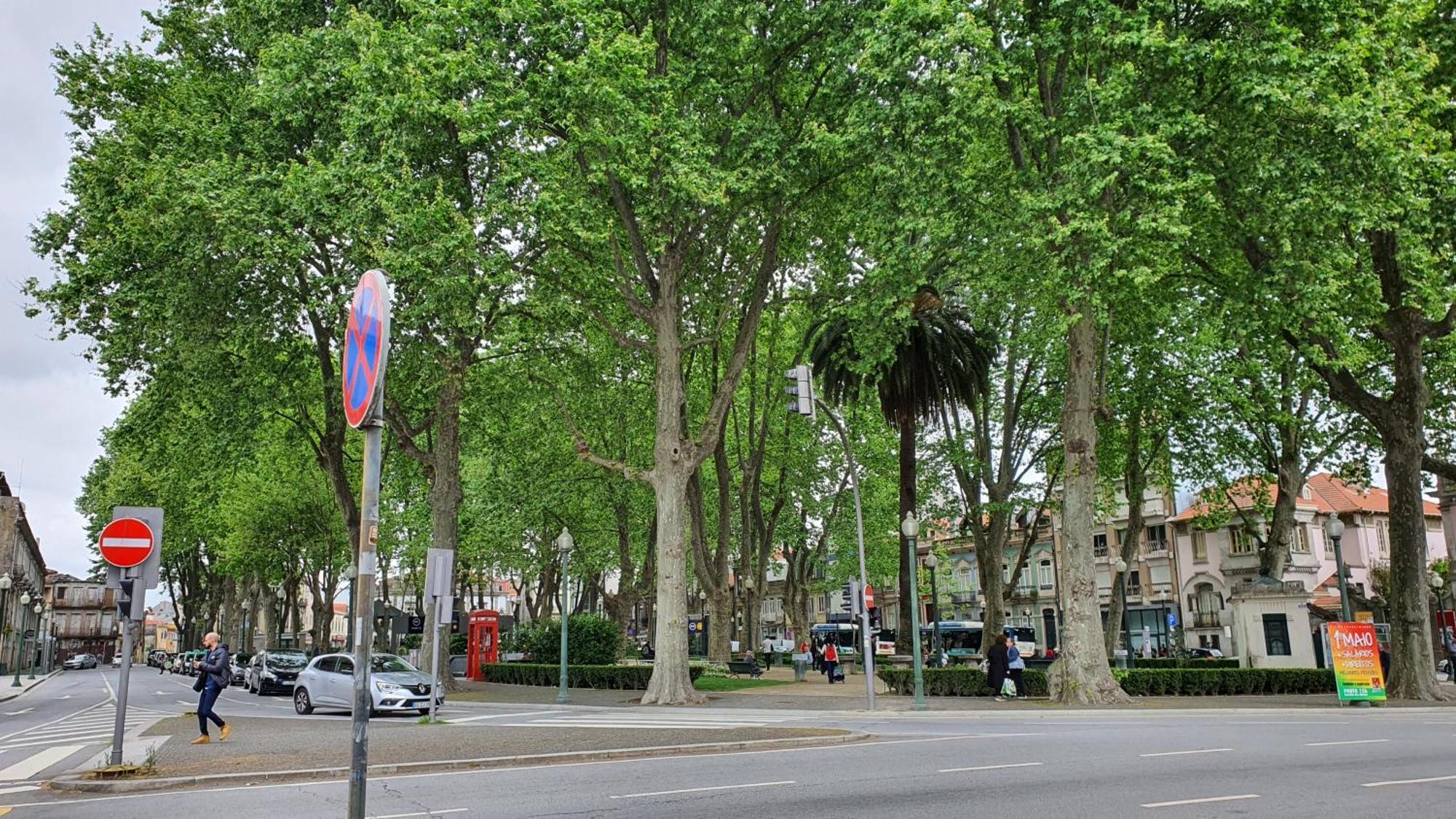 Ferienwohnung Marques Garden With Parking Porto Exterior foto
